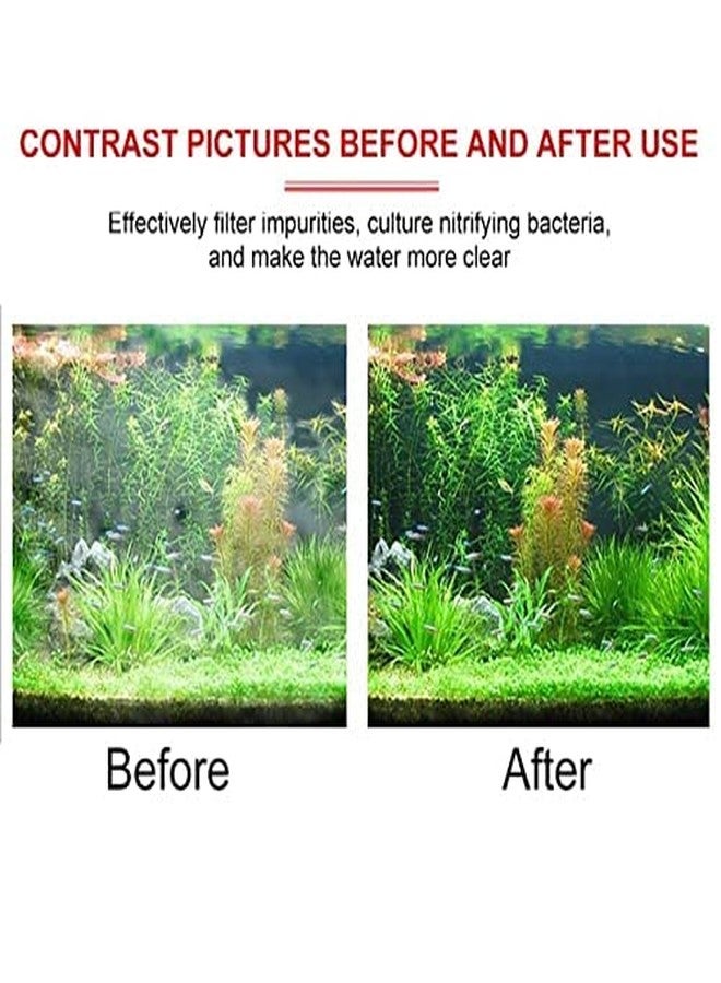 VAYINATO® Red Porous Ceramic Ring and Net Bag Aquarium Filter Media for Enhancing Water Quality and Clarity (500 G) by Petzlifeworld - Image 5